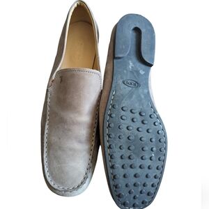 TOD'S Nubuck Leather Loafers